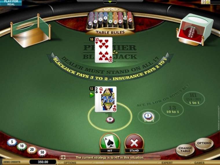 Play Hi Lo 13 Premier Blackjack