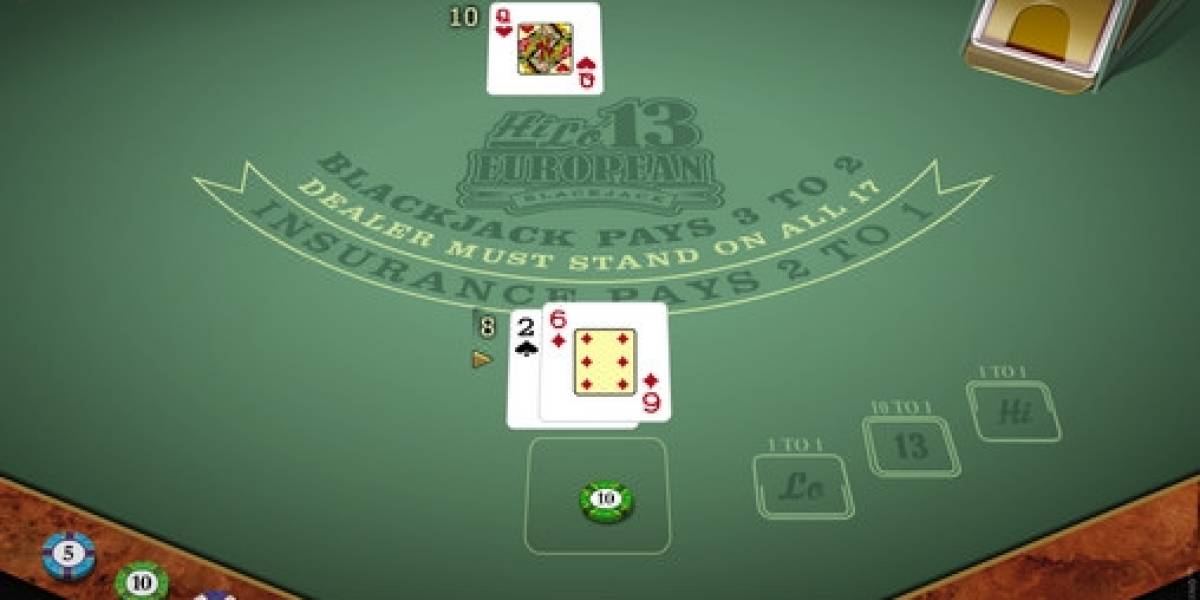 Hi/Lo 13 European Blackjack Gold online