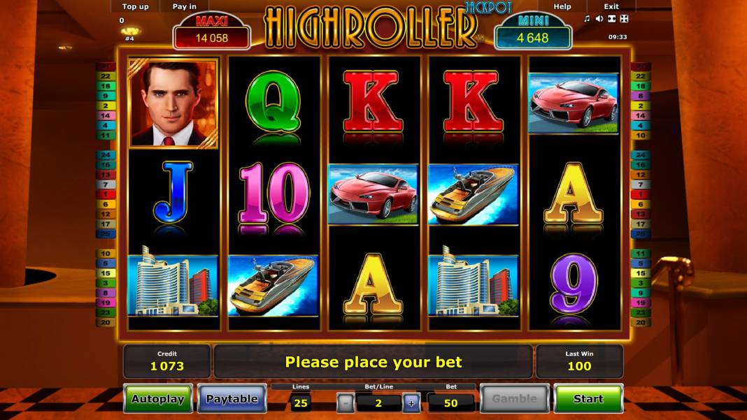 Hiroller Jackpot slot