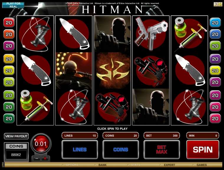 Play Hitman slot CA