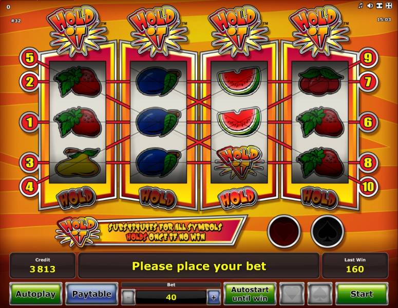 Hold It! slot