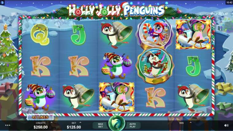 Play Holly Jolly Penguins slot CA