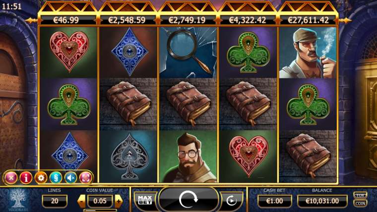 Play Holmes and the Stolen Stones slot CA