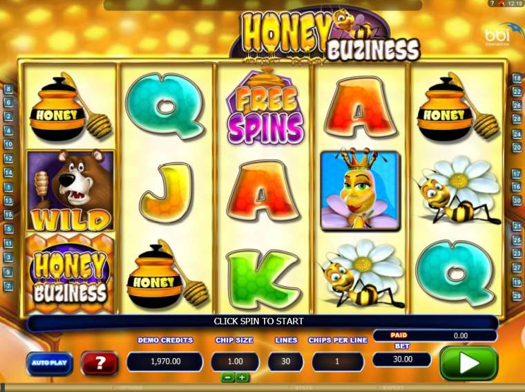Play Honey Buziness slot CA