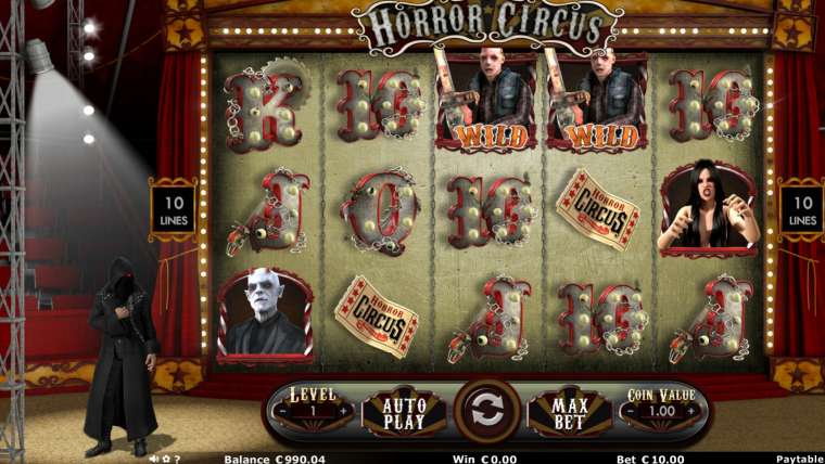 Play Horror Circus slot CA