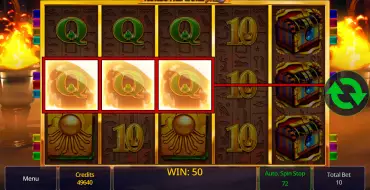 Horus Treasure Wild: Winnings