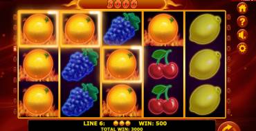 Hot Fruits 20: Winnings
