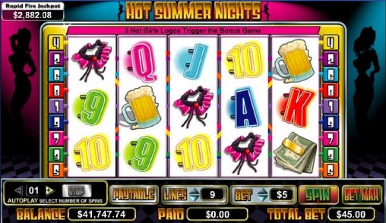 Play Hot Summer Nights slot CA