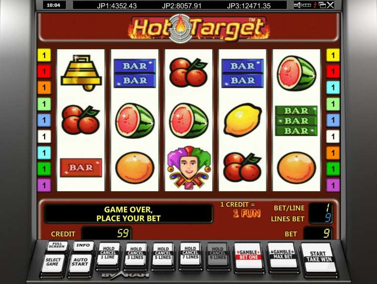 Play Hot Target slot CA