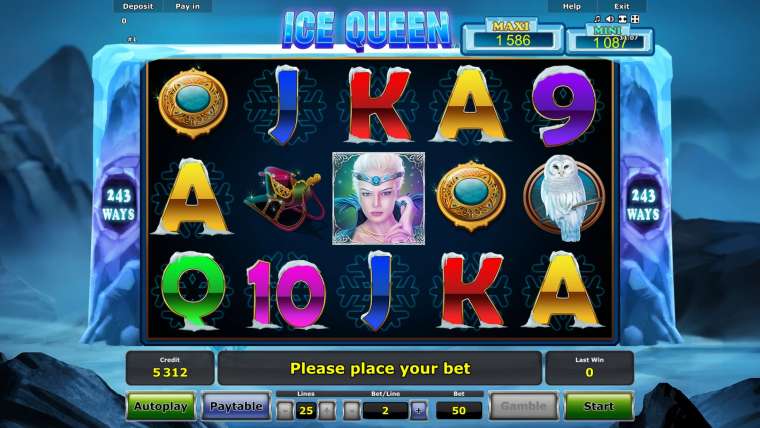 Play Ice Queen slot CA