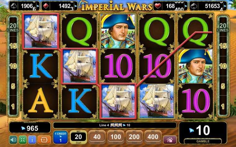 Play Imperial Wars slot CA