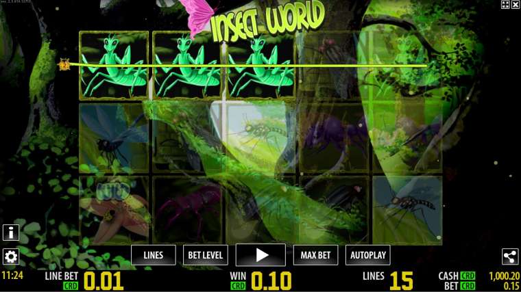 Play Insect World slot CA