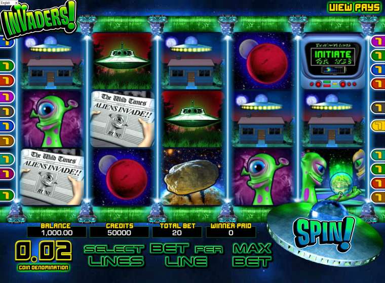 Play Invaders   slot CA