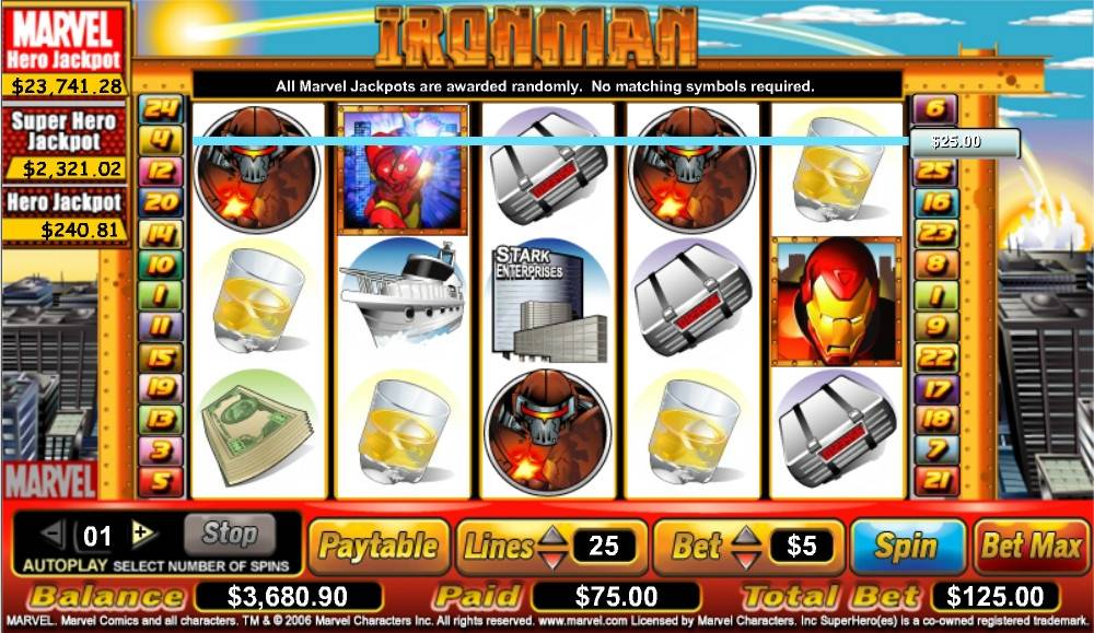 Iron Man slot
