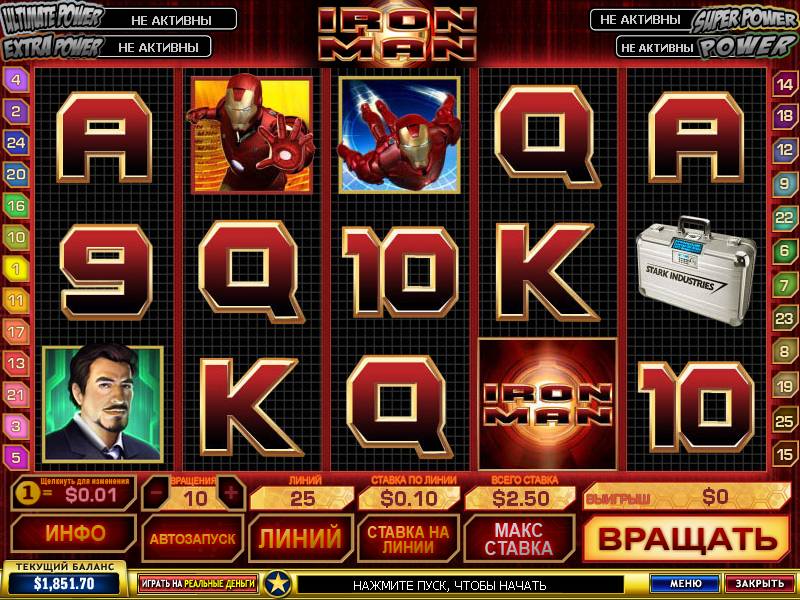 Iron Man slot