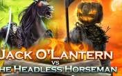 Jack O'Lantern Vs the Headless Horseman (logo)