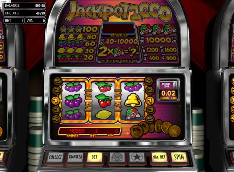 Play Jackpot 2000 slot CA
