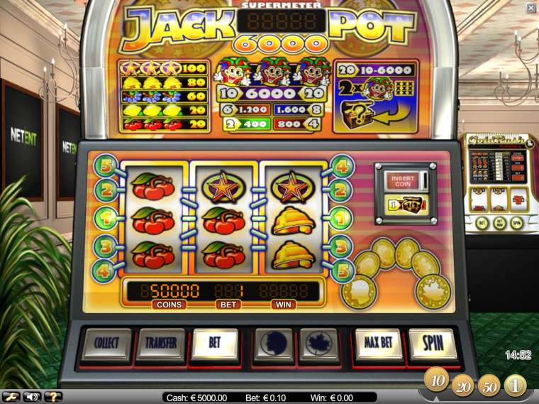 Play Jackpot 6000  slot CA