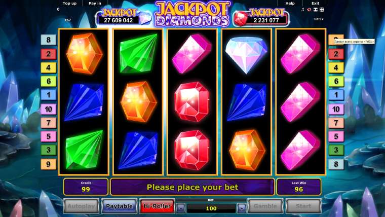 Play Jackpot Diamonds slot CA