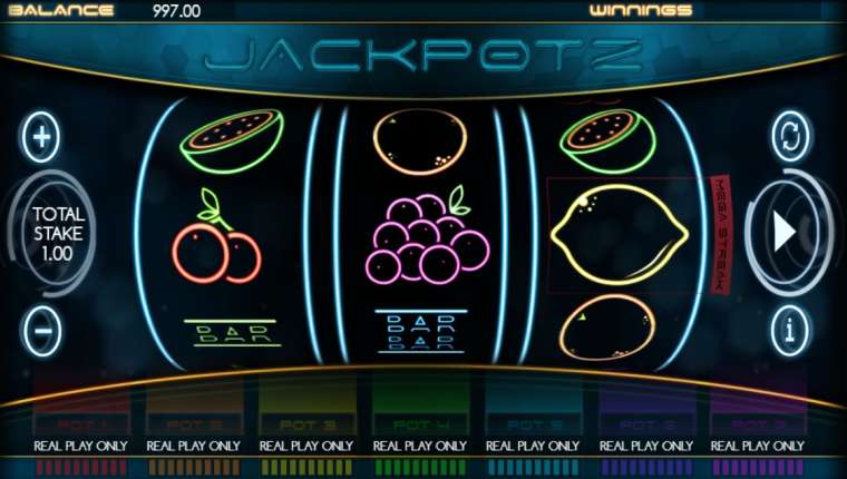 Play Jackpotz slot CA