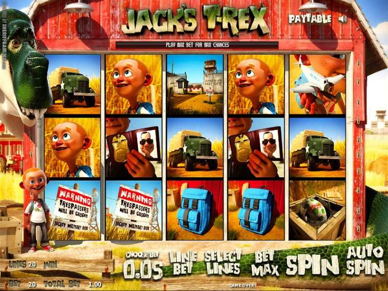 Play Jack’s T-Rex slot CA