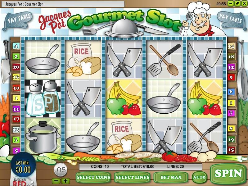 Jacques Pot. Gourmet Slot slot