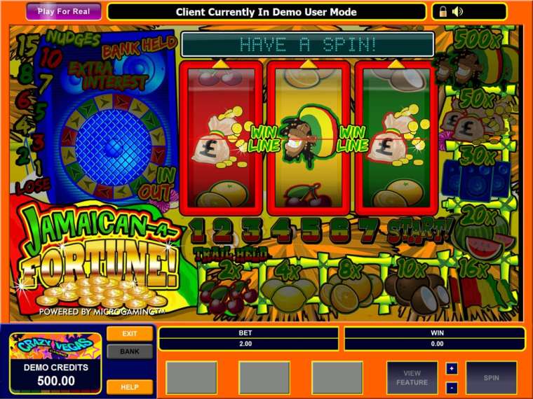Play Jamaican A Fortune slot CA