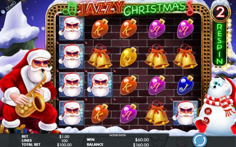 Play Jazzy Christmas slot CA