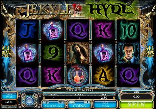 Jekyll and Hyde slot