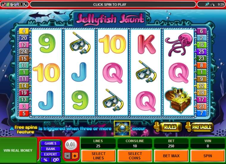 Play Jellyfish Jaunt slot CA