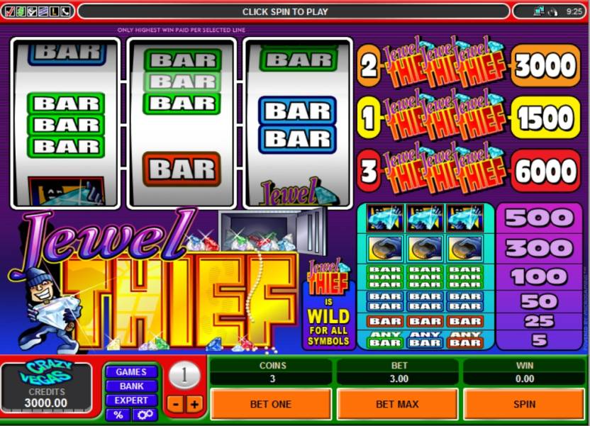 Jewel Thief slot