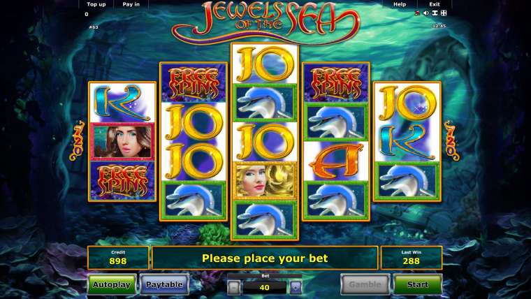 Play Jewels of the Sea slot CA