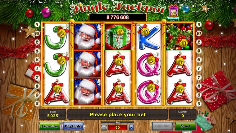 Play Jingle Jackpot slot CA