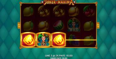 Joker Maxima: Winnings