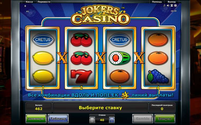 Play Jokers Casino slot CA