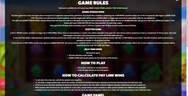 Jumbo Jellies: Rules