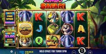 Jumbo Safari: Slot machine
