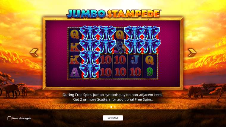 Play Jumbo Stampede slot CA