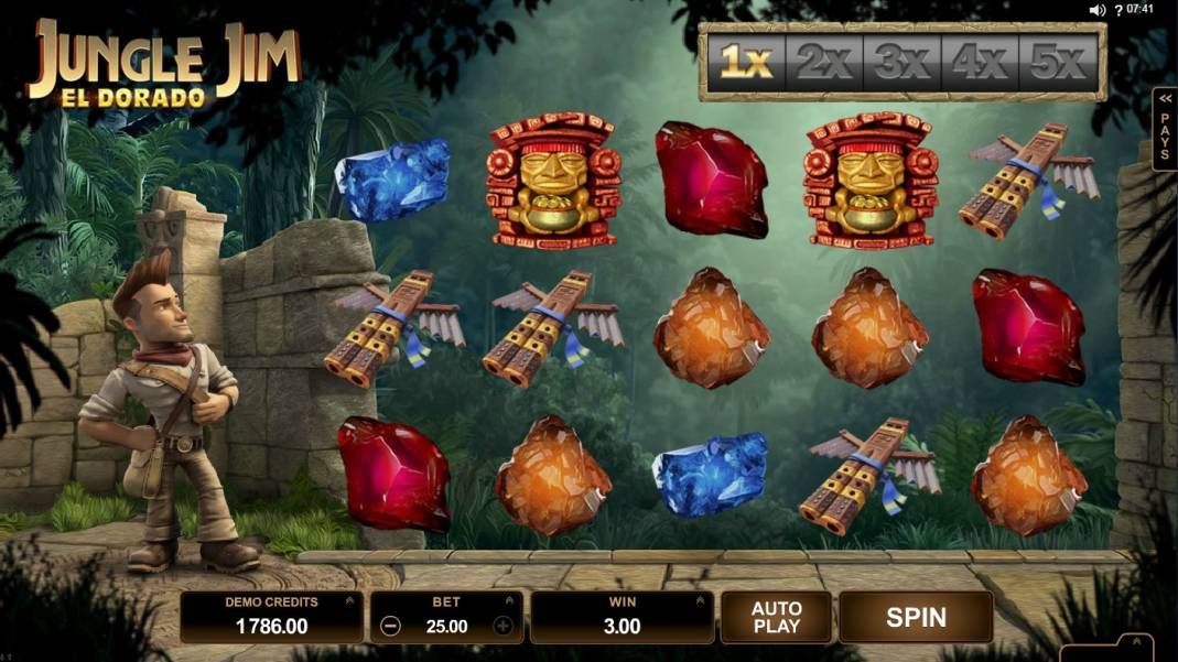 Jungle Jim: El Dorado slot
