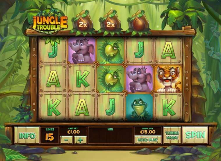 Play Jungle Trouble slot CA