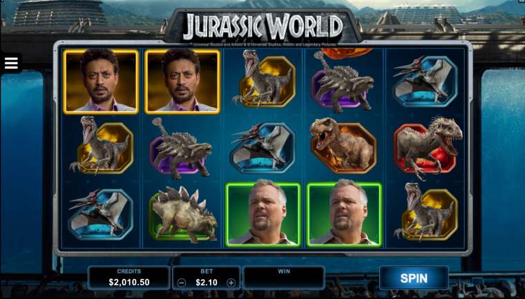 Play Jurassic World slot CA
