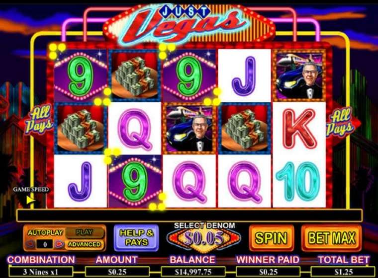 Play Just Vegas slot CA