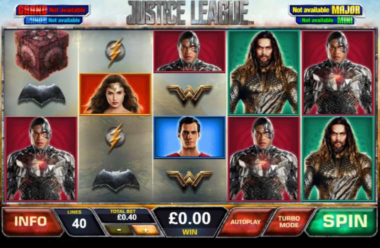 Play Justice League slot CA