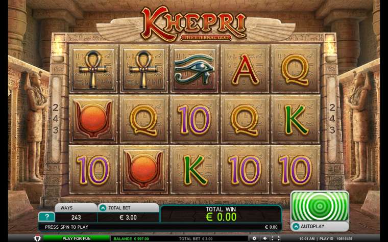 Play Khepri – The Eternal God slot CA