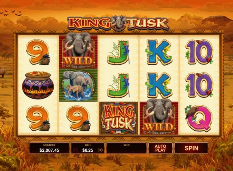 Play King Tusk slot CA
