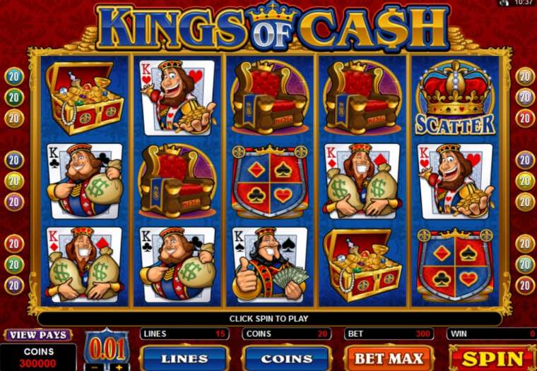Play Kings Of Cash slot CA