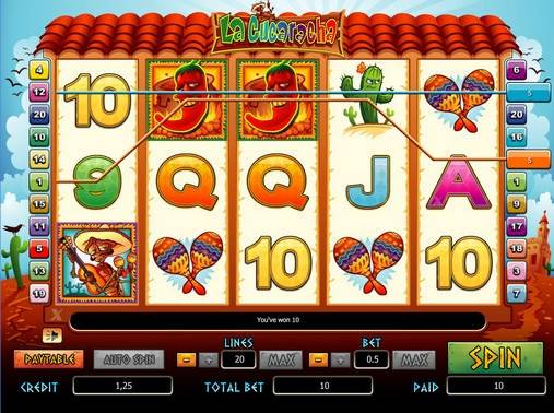 La Cucaracha slot