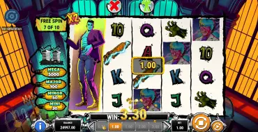 Lab of Madness - It's a Wild!: Free spins