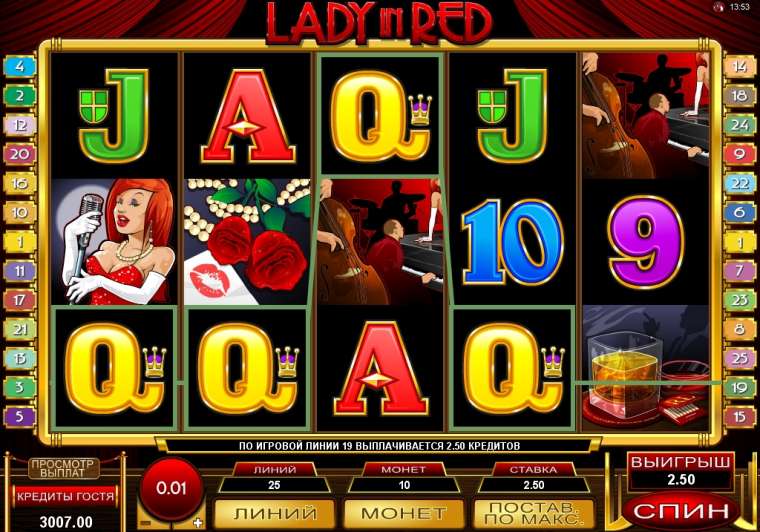 Play Lady In Red slot CA