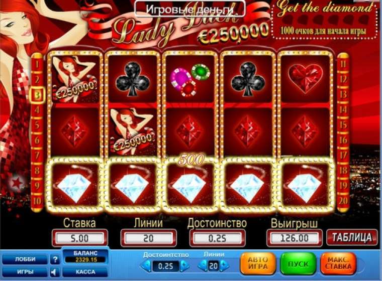 Play Lady Luck slot CA
